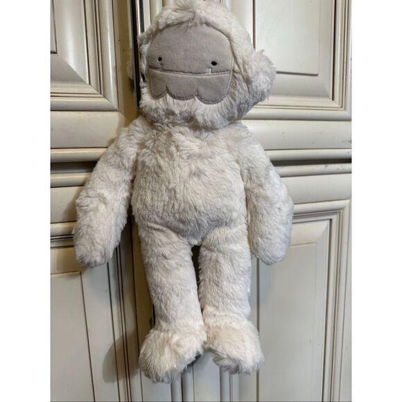 Slumberkins Kids Yeti Kin Single Big Foot Soft Plushie Toy White OS NWOT - Picture 1 of 8